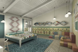 Разработка текстиля и интерьера детской