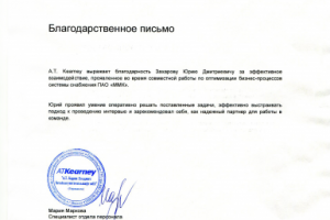 Оптимизация бизнес-процессов закупок ПАО "ММК"