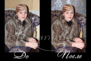 Ретушь - омоложение