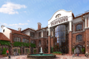 Внутренний дворик гостиницы