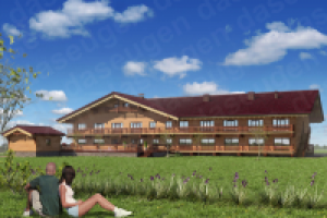 Гостиница, дворовой фасад