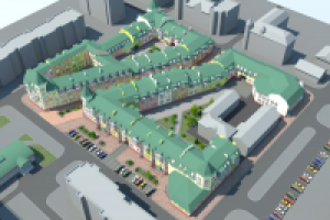 Концепция студенческой деревни в г. Пинске