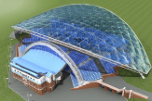 Вариант покрытия Витебского амфитеатра