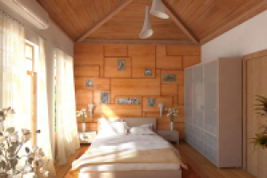 Вилла, спальня