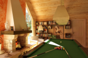 Коттедж холл 1