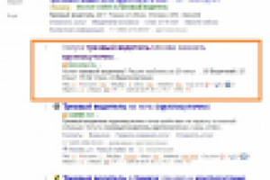 TREZVOTAXI - Вывод в TOP5 за 1 месяц по высокочастотным запросам