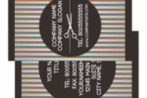 Макет визитки