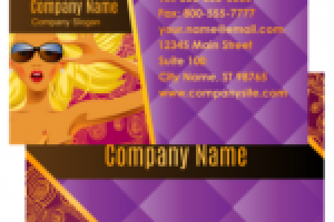 Макет визитки