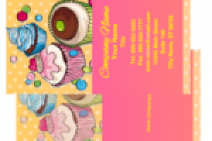 Макет визитки