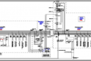 Схема электрическая принципиальная ВРУ