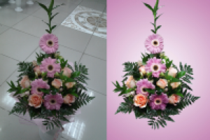 Обтравка и замена фона