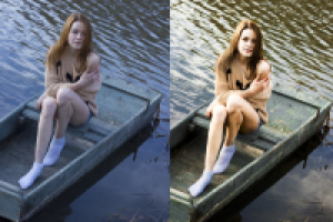 Ретушь, цветокоррекция