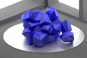 Pile of diamonds