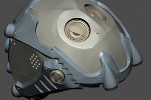 Sci-Fi Helmet #3
