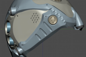 Sci-Fi Helmet #2