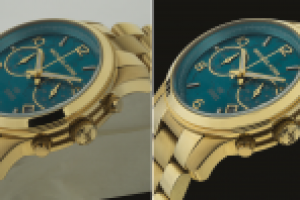 Вытравка и ретушь.