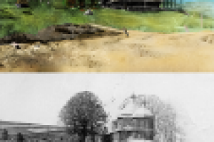 ретушь и окрашивание старого фото