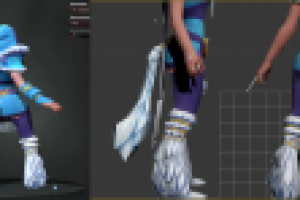 model cape(tail) for CM(dota 2)