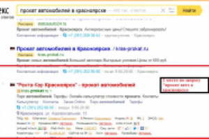 Продвижение сайта по прокату авто