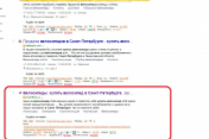 Продвижение интернет-магазина велосипедов