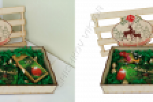 Вырезание изображения и перенос его на белый фон.