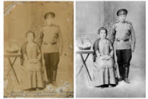 Реставрация старого фото.