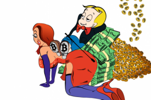 Риччи Рич (иллюстрация на биткойн)