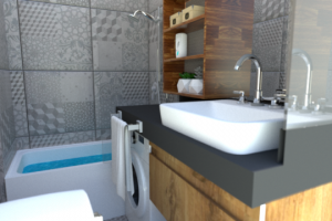 Проект интерьера квартиры 47 м2.