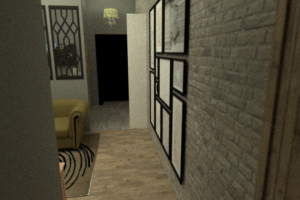 Проект интерьера квартиры 47 м2.