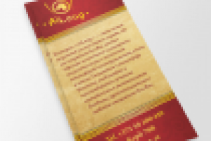 Флаер для китайско-вьетнамского ресторана