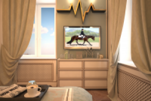 спальня хозяина дома