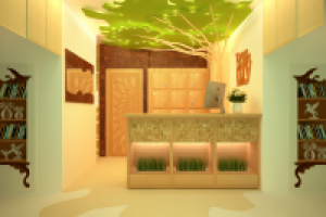 коворкинг - зона ресепшен