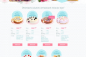 Лендинг "Чизкейки по-домашнему"