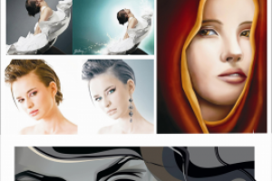 Пример фоторетуши и иллюстрации (векторная и растровая графика