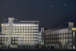 Освещение фасада