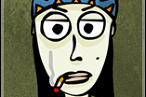 Девушка с сигаретой