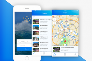 Дизайн мобильного приложения "Elitesochi"