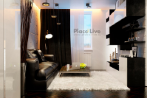 Визуализация студии в квартале О2, Красногорск