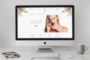 Дизайн главной для сайта салона красоты