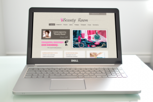 Дизайн сайта, верстка для салона красоты (CMS Joomla)