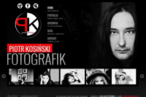 Дизайн сайта-портфолио фотохудожника Петра Косинского