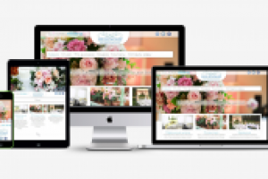 Одностраничник праздничного агентства Helenosip