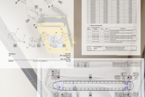 Раскладка аварийно-спасательного оборудования гражданских ВС