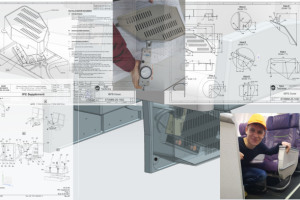 Shroud под преобразователь напряжения B737-800