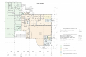 Пристройка общественного здания к торговому дому "Парк сити"