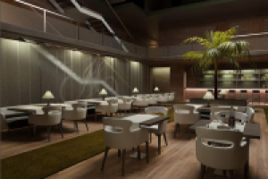 Кафе на турбазе.