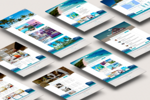 Дизайн сайта отеля "Honemoon hotel"