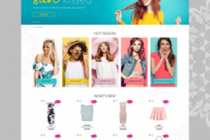 Дизайн интернет магазина одежды