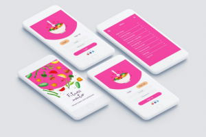 Дизайн интерфейса мобильного приложения "Fitness mentor"