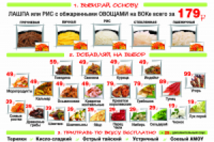 Для ресторана ВокМания